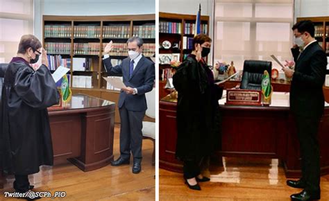 eleuterio bathan|John Lee, Eleuterio Bathan take oath as CA justices.